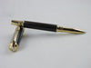 Jr. Harold Rollerball, titanium gold with Irish Bog Oak Wood