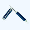 Majestic Jr., Rhodium & Black Titanium with M3 Precious Polymer Brilliant Blue