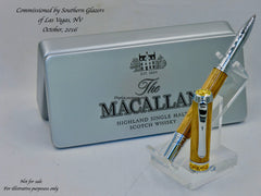 Jr. Emperor. Rollerball, Macallan Scotch Barrel Pen, Custom project