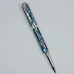 Venus Fountain Pen or Rollerball With Mother of Pearl from the Japanese Awabi Shell