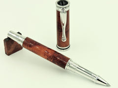 Jr. Retro rollerball with Amboyna burl